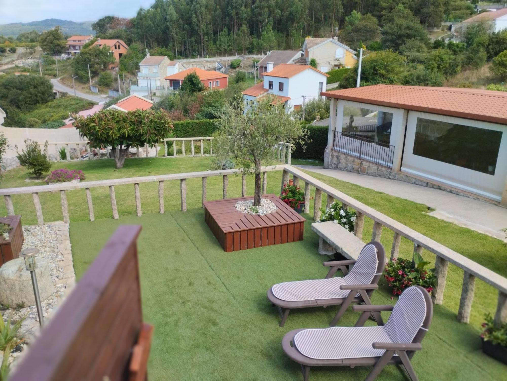 Villa Casa Laxe Do Barro Cangas do Morrazo Esterno foto